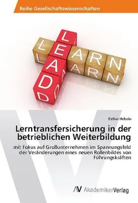 Zdjęcie produktu dla Lerntransfersicherung in der betrieblichen Weiterbildung