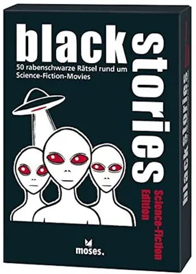 Produktbild von Black Stories - Science Fiction Edition Detektive Rätsel