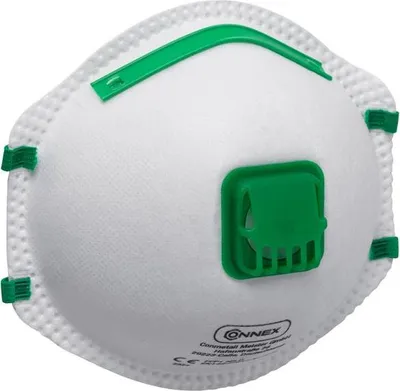 Produktbild von CONNEX Feinstaubmaske FFP1 mit Ventil, 5 Stück, COXT939112