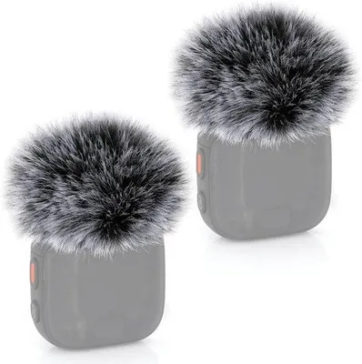 Obrázok produktu pre Ochranný kryt mikrofónu pre DJ – plyšový popfilter – redukcia šumu – pre mikrofón DJI