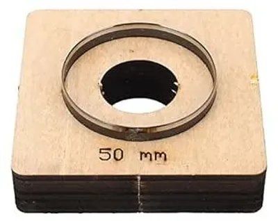 Imagen del producto de Forma redonda - Troquel de 50 mm - Acero aleado - Adecuado para cuero/productos - Procesamiento DIY - Diseño de precisión