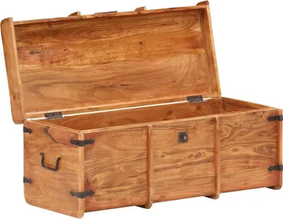 Obrázok produktu pre vidaXL Truhlica 90x40x40 cm z masívneho dreva akácie