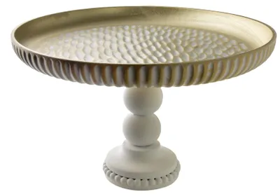 Image de Coupe décorative en MDF Mondex DAZ 35 x 35 x 21 cm, dorée, 1 pièce