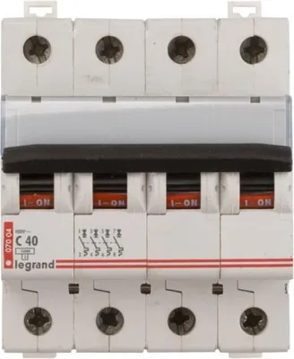 Produktbild von Legrand TX3, Miniatur-Leistungsschalter, Typ C, IP20, 240 - 415 V