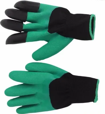 Obrázok produktu pre Pár záhradníckych rukavíc s pazúrmi na koncoch prstov Ochrana pri sadení buriny?Pokinggloves 4