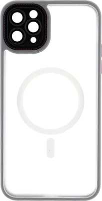 Produktbild von Elite iPhone kompatibel mit MagSafe Hülle mit Kameraschutz kompatibel mit iPhone 15 Plus Grau