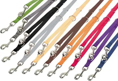 Obrázek produktu pro Vodítko Nobby "Classic" D: 200 cm, Š: 15 mm hnědé