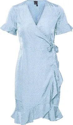 Produktbild von VERO MODA Kurzes Wickelkleid VMFILLI Größe: XS