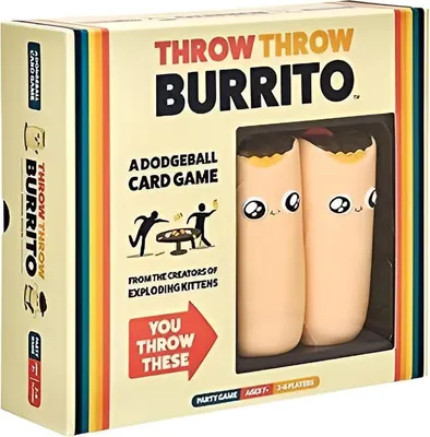 Produktbild von Wirf Burrito (ENG) Völkerball Kartenspiel
