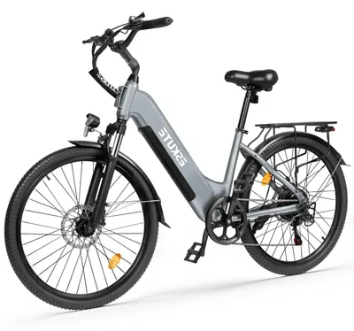 Image de ESKUTE C202 Vélo Électrique 250W 48V17.5Ah 26" - Gris