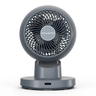 Produktbild von Rowenta QV2540F0, Haushalts-Lamellenlüfter, Blau, Tisch, Berührung, LED, 230 mm