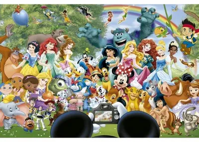 Image de Puzzle le monde merveilleux de disney 1000 pieces - collection disney - educa - 16297