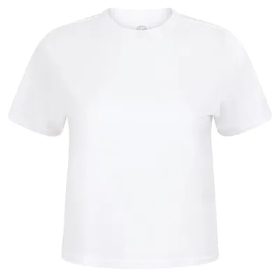 Immagine prodotto di SF - T-shirt dal taglio corto da donna LT3919 (M) (Bianco)