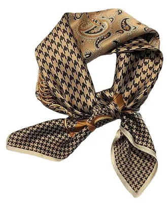 Produktbild von Bandana-Stirnband – Haartuch – Quadratisches Kopftuch – Geschenkidee für Frauen