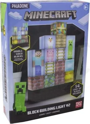 Immagine prodotto di Minecraft Block Building Lampe v.2