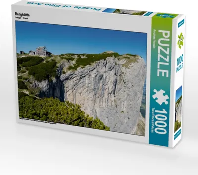 Produktbild von Calvendo Berghütte 1000 Teile Puzzle quer 640x480mm, Vonzin Andreas; 7342989