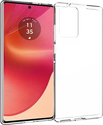 Image de Accezz Clear Backcover pour le Motorola Edge 50 Fusion - Transparent