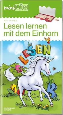 Produktbild von miniLÜK. Lesen lernen mit dem Einhorn