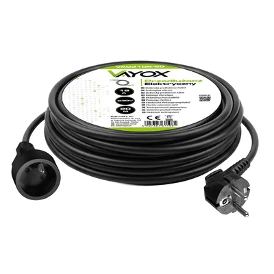 Produktbild von Vayox Verlängerungskabel VA0310B-20 Schuko | 20 m | IP20 | Schwarz