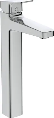 Produktbild von Ideal Standard Waschtischarmatur Ceraplan H250, verlängerter Sockel, Ausladung 138mm BD238AA Chrom