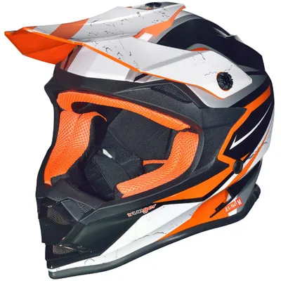 Produktbild von Crosshelme Endurohelm Kinderhelme Quad Trial Kinder Helm rueger Light Orange XL (61-62)