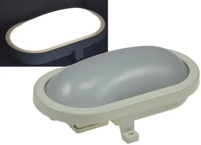 Zdjęcie produktu dla Owalna oprawa LED ChiliTec FRL-O 12 IP44 odporna na wilgoć 13 W/965 lm/4000 K (luzem)