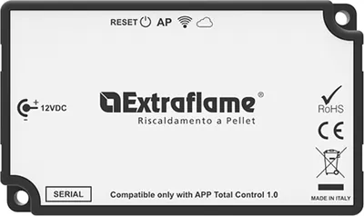 Image de Module Wifi Blanc pour poêle à granulé