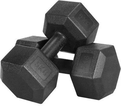 Produktbild von Famanu Hanteln 5 kg - Ergonomisch und rutschfest