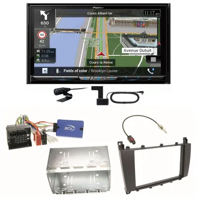 Produktbild von Pioneer AVIC-Z930DAB USB MP3 Navigation CD Einbauset für Mercedes G Klasse W463