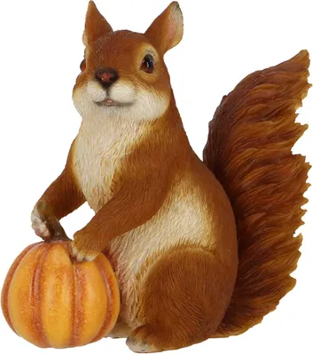 Produktbild von Esschert Design Eichhörnchen mit Kürbis