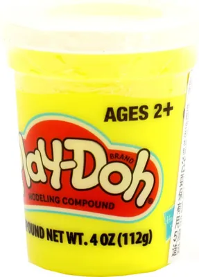 Produktbild von Hasbro Play-Doh Einzelbecher – Weiß