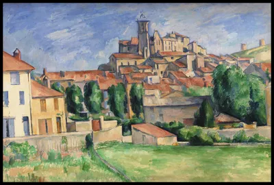 Immagine prodotto di Poster 91,5x61cm Gardanne, Paul Cezanne Vintage per il salotto