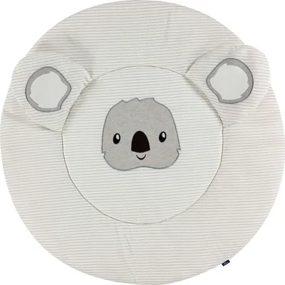 Produktbild von Alvi Krabbeldecke rund, Design:Koala Gray 3d Mit Ohren