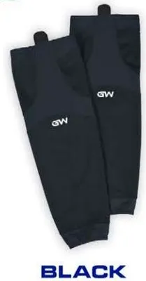 Produktbild von GW SK6500 Einfarbige Eislauf-Trainingssocke, Schwarz / Intermediate, 69 cm