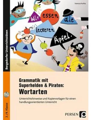 Immagine prodotto di Grammatik mit Superhelden & Piraten: Wortarten