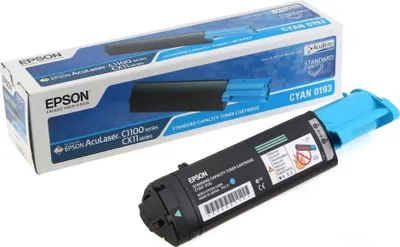 Image de Cartouche de toner Epson (avec révélateur) SC Cyan 1,5k, 1 500 pages, cyan, 1 pièce