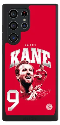 Produktbild von NIVOCASE Handyhülle für Samsung Galaxy S22 Ultra Hülle NIVOpure Case Schwarz FC Bayern München FCB Harry Kane