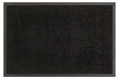 Productafbeelding van Zwarte deurmat, 60x90 cm, voor de hoofdingang