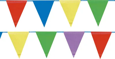 Produktbild von Farbenfrohe Wimpelkette Beach Star 10m