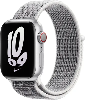 Obrázek produktu pro APPLE 41 mm Nike Sport Loop, náhradní náramek, Apple, Summit White/Black