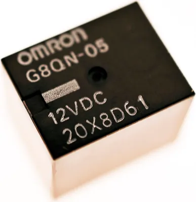 Produktbild von G8QN-05 12VDC OMRON Miniature Automotive PCB Relay 30A 12V #715883