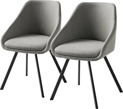 Produktbild von home24 Armlehnenstuhl-Set - Webstoff