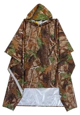 Image de Poncho de pluie multifonctionnel 3-en-1, imperméable