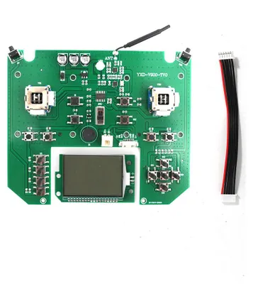 Produktbild von Fernbedienungsplatine fuer Angelkoederboot-Senderplatine mit LED-Bildschirm, kompatibel mit V900 und V020