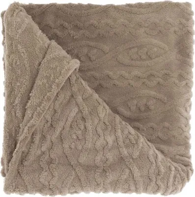 Produktbild von Unique Living - Plaid Pleun Taupe 150x200