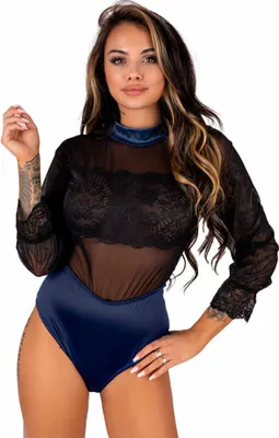 Immagine prodotto di Livco Corsetti Fashion - Drimina Lc90690 Body Blu Navy L/Xl