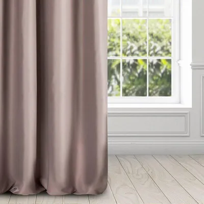 Zdjęcie produktu dla Eurofirany 347893, Przezroczysty, Różowy, Monochromatyczny, Poliester, Oczko, 240 g/m²