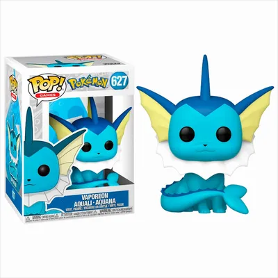 Produktbild von Pokemon - Vaporeon Aquali Aquana 627 - Funko Pop! - Vinyl Figur