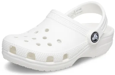 Zdjęcie produktu dla Klapki Crocs Uni Kinder Classic, białe, rozmiar 34/35 EU