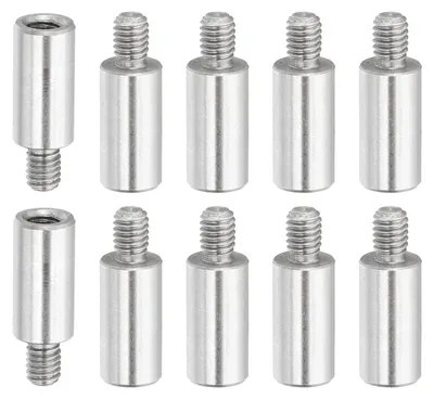 Productafbeelding van M3x11mm afstandshouders met schroeven - 10 stuks roestvrij staal